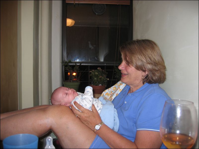 Nonna playing with Owen